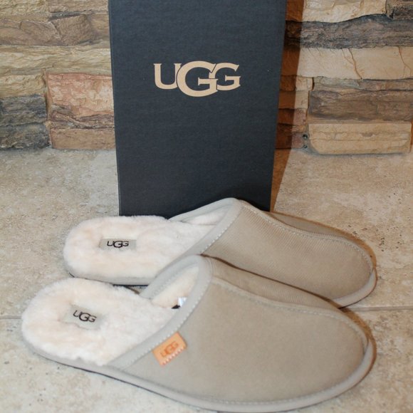 UGG Shoes Ugg Mens Corduroy Scuff Shearling Slippers Dune Poshmark